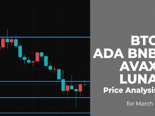 BTC, ADA, BNB, AVAX and LUNA Price Analysis for March 3 BTC, ADA, BNB, AVAX and LUNA Price Analysis for March 3