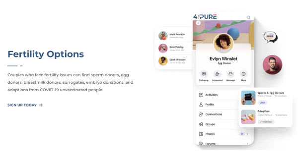 &lsquo;Unvaccinated sperm will be the next bitcoin&rsquo; lives on post-Covid