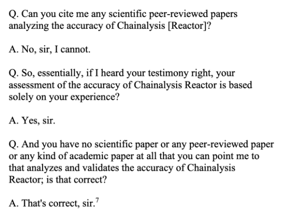 Bloomberg Calls Questioning Of Chainalysis &lsquo;Smear Campaign&rsquo;, Raises Questions Of Media Integrity