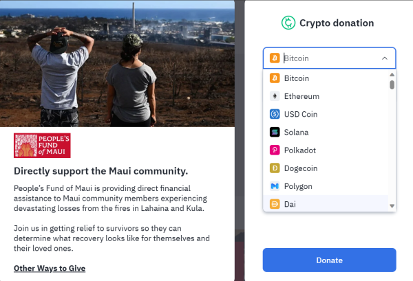 Oprah and The Rock collect crypto donations for Maui wildfires victims Oprah and The Rock collect crypto donations for Maui wildfires victims