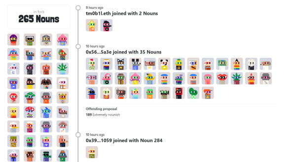 NounsDAO Unleashes Fork Page, Empowering Supporters to Claim DAO Treasury Shares