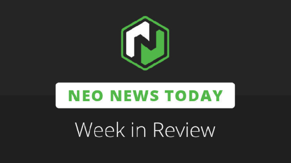Neo News: Week in Review &ndash; August 28 &ndash; September 3